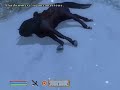 Going to Skyrim in Oblivion