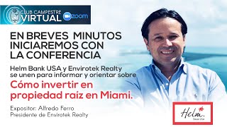 Conferencia 'Cómo invertir en propiedad raíz en Miami'