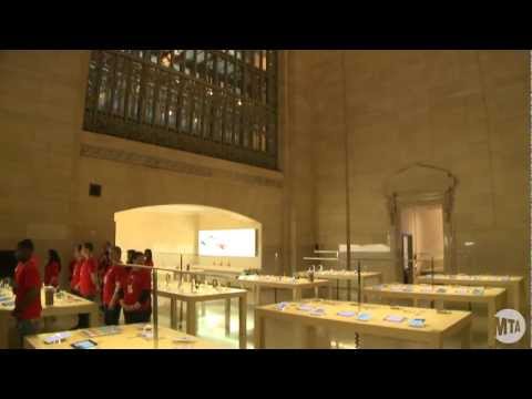 Apple store - Apple Store is Grand Central Terminal's newest merchant. Take a look inside this spectacular store with Jeffrey Rosen, director of MTA Real Estate.