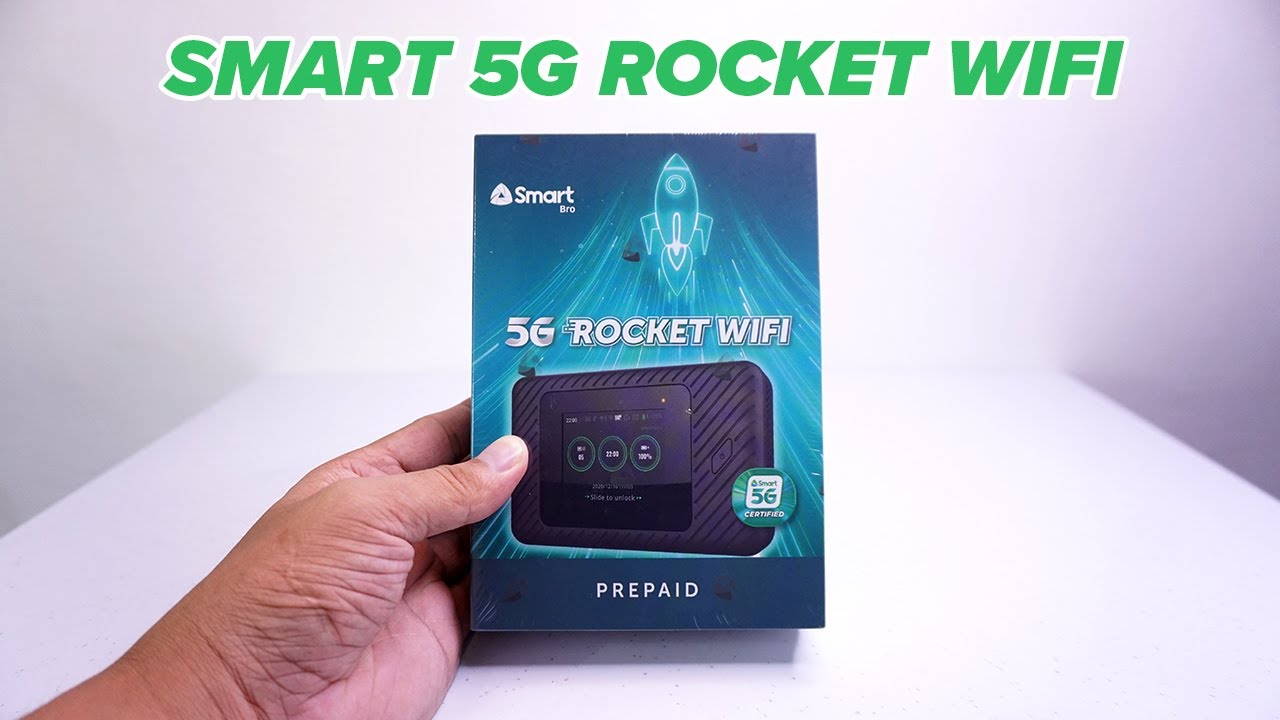 SMART 5G ROCKET WIFI UNBOXING, SETUP, AND SPEEDTEST