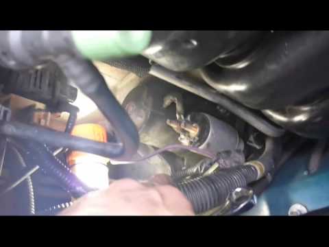 How to replace starter gmc envoy 2004