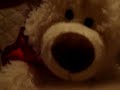 Osito de peluche bailando música brasilera