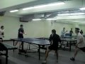 2009/11/26:桌球歷程之雙打賽 (B & M vs. 飛象及其女友)
