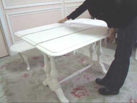 Vintage style table shabby chic console - Home Furniture