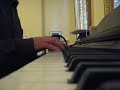 Streets of Rage 2 Stage 1 on piano