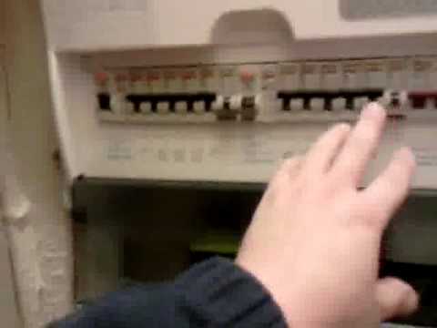 how to isolate power to consumer unit