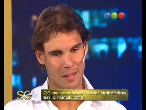 Rafael Nadal and David Nalbandian on Susana Giménez Show