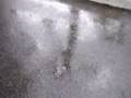 Raining on Street Pavement 158KPS Rain Water Rainy Day