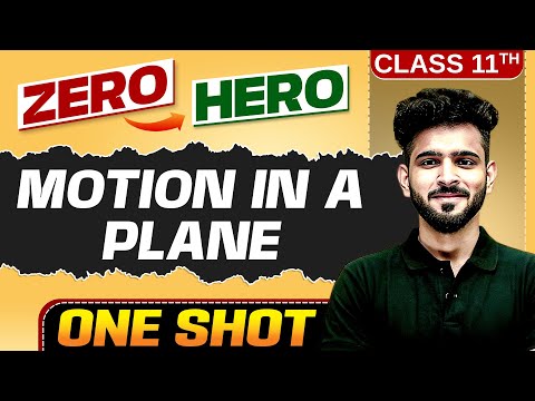 Motion in a Plane | Full Chapter in ONE SHOT | Chapter 3 | Class 11 Physics 🔥