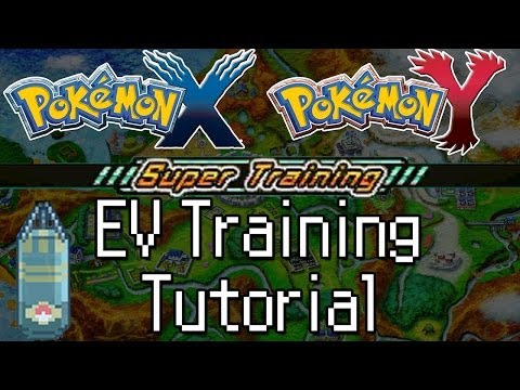 how to train ev pokemon x