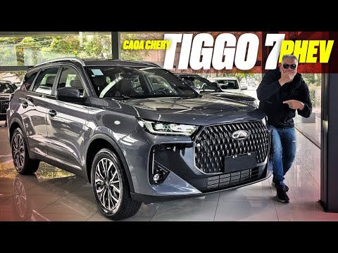 Novo Caoa-Tiggo 7 PHEV - QUANTO CUSTA? O QUE MUDA? RODA 1.000 km COM UM TANQUE? MELHOR DOS SUVs?