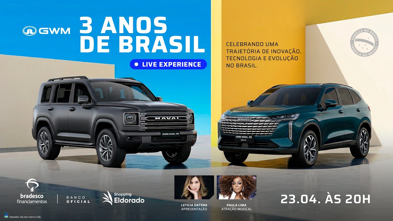 GWM | 3 Anos de Brasil — Experience Live