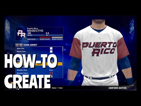 make a mlb jersey