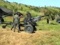 OTO-Melara Pack howitzer test firing OTO-Melara Pack howitzer test firing