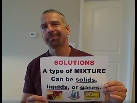 Solution - This song parody will reinforce some concepts regarding