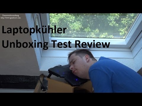Laptop Kühler bringen die wirklich was? Unboxing und Test GearBest