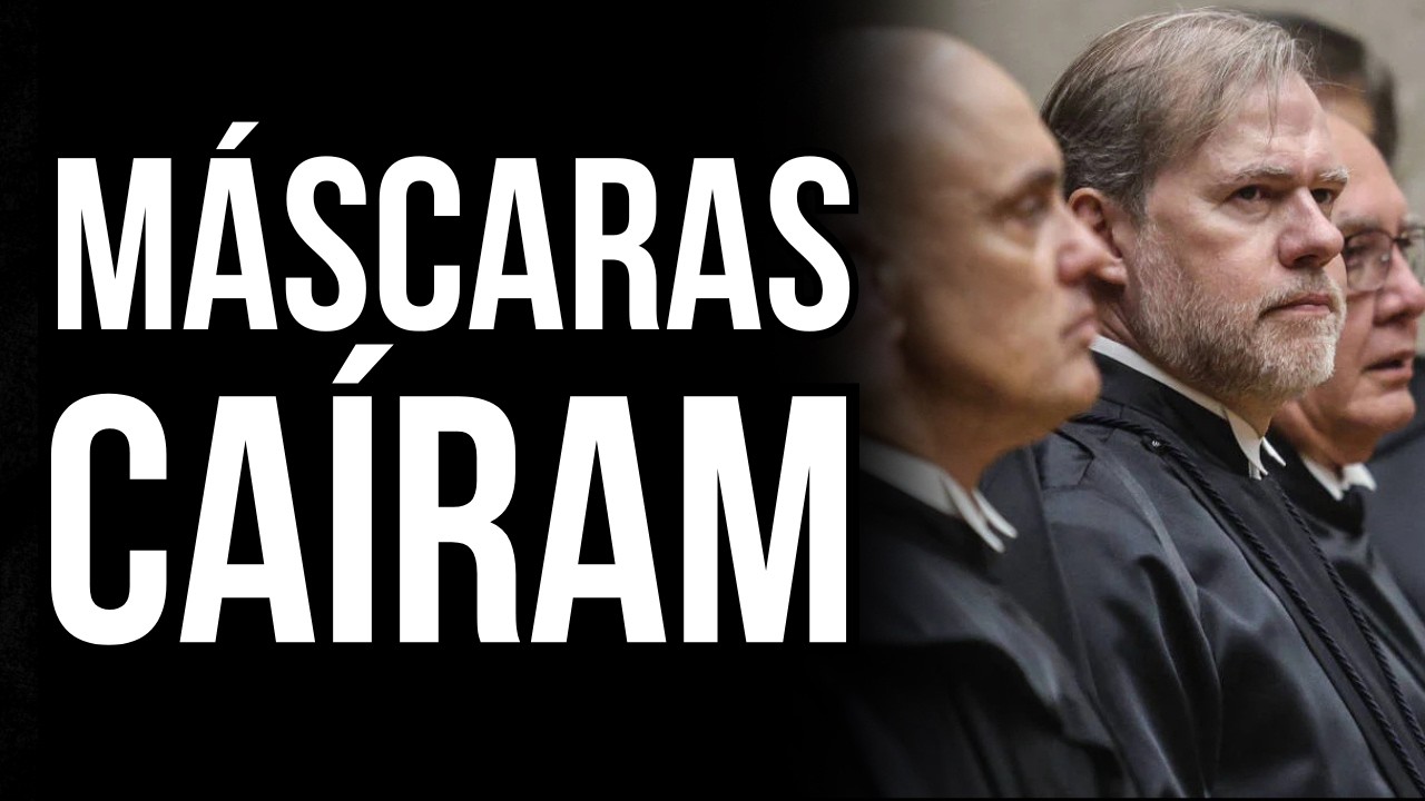 A máscara do STF caiu no X