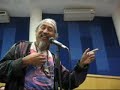 November 20, 2008. Day 1 of the 2008 Annual Southeast Asian Cinemas Conference (ASEACC). Kidlat Tahimik rises up to comment during the Dialogues with film makers I Panel featuring Lav Diaz.