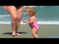 Learning to walk on Myrtle Beach