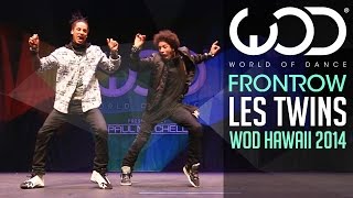 Les Twins  FRONTROW  World of Dance 2014 #WODHI