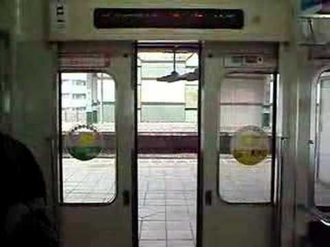 西武6000系改造車　閉扉