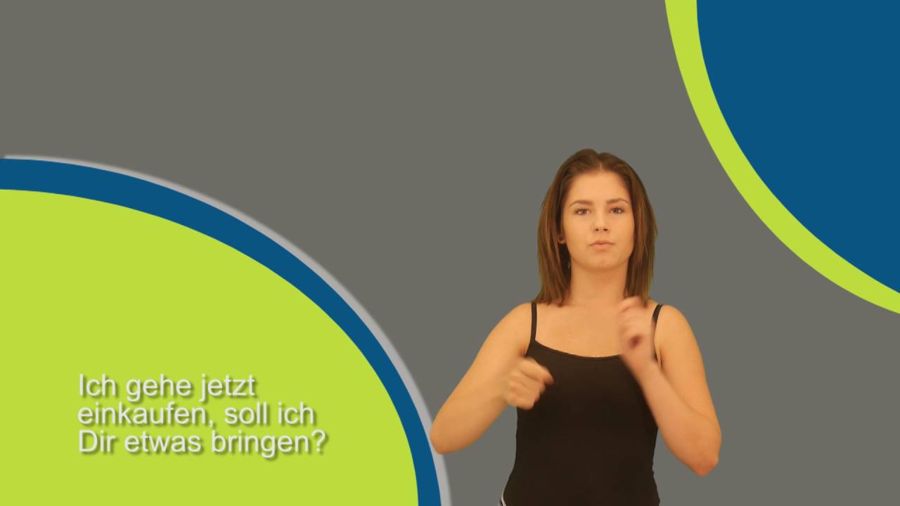 Ich gehe jetzt einkaufen soll ich dir was bringen