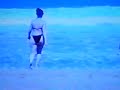 fabienne à la plage