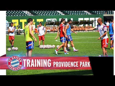 FC Bayern Training in Portland