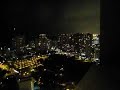 I uploaded a YouTube video -- Outside my hotel window (night) http://youtu.be/3GUNbA-_sbE?a