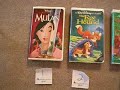 these are extras vhs tapes i have. need some for your collection? contact me.