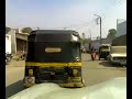 Driving through Aurangabad in India