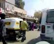Driving through Aurangabad in India
