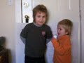 Singing some songs for their papa