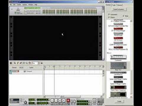 Reason 4 – Tutorial 7 – Inserting devices into the rack.