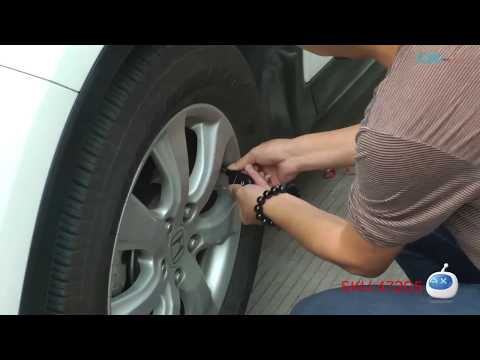 how to check tire pressure with a gauge