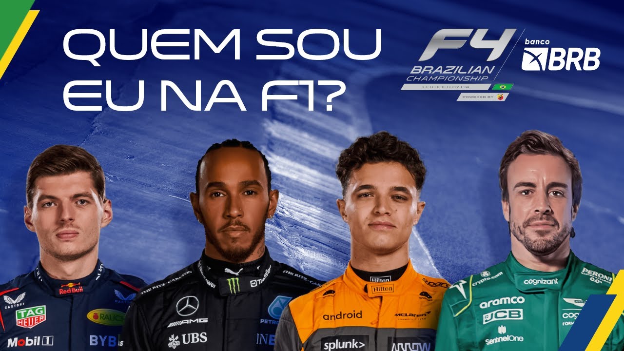 QUEM SOU EU NA F1? COMO OS PILOTOS DA F4 BRASIL SE VEEM NOS SEUS ÍDOLOS