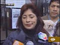 Pareja de  la visitó y llevó a su mascota Chester