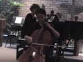 Catherine Zhou, violoncello, Elegie Op.24 By Faure