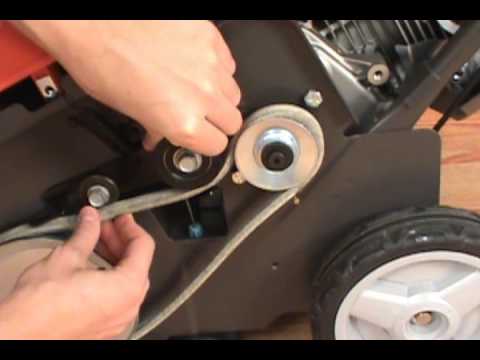 how to change drive belt on yth2348