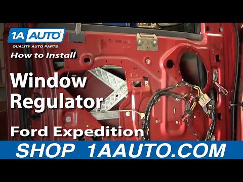 How To Install Replace Window Regulator Ford F-150 Expedition 97-03 1AAuto.com