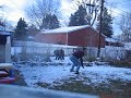 Fun in the snow lol Fun in the snow lol