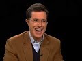 Stephen shmoozes about Anderson Cooper\