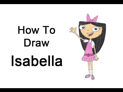 how to draw phineas