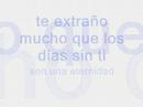 te amo mi amor