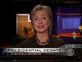 we were so honored to have sen. clinton drop by the webcast last night after the final presidential debate.  of course i wanted to hear her reaction to the candidates' performances, but i also asked her other questions...including what she makes of comparisons to gov. sarah palin.  check it out!