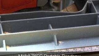 Mafell Portable Bandsaw demonstration