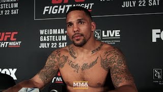 Eryk Anders on Weigh-in Towel Mishap: People Were 'Impressed With What They Saw' - MMA Fighting by MMA Fighting