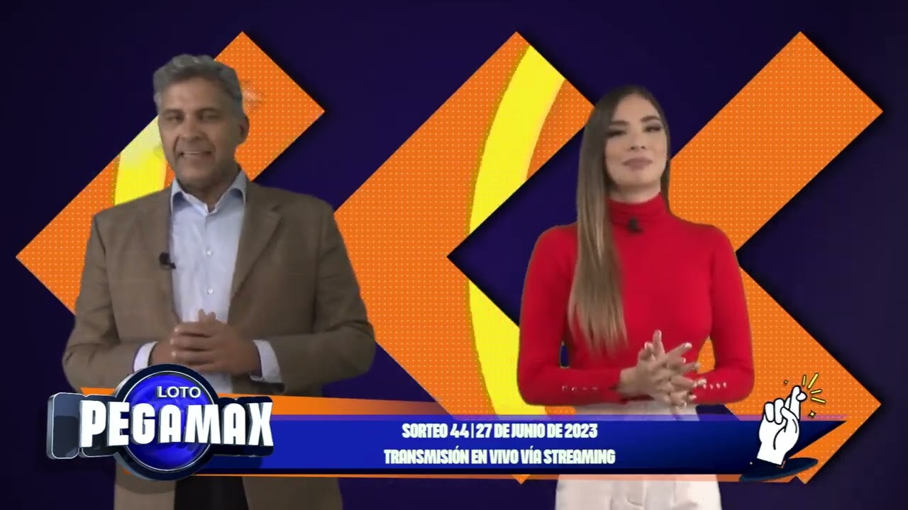 PEGAMAX Sorteo #0044 - Resultados del día 27 de junio de 2023