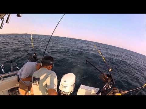 Salmon Fishing on Lake Ontario 2012