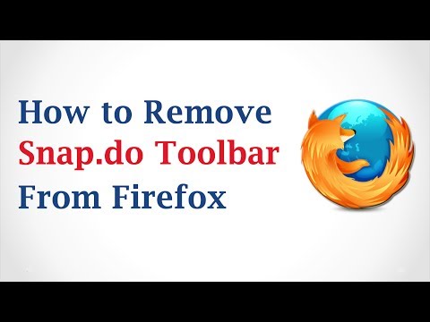 how to get rid of snap do firefox